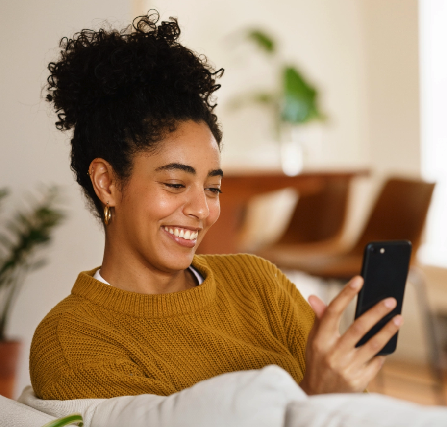 Cliente satisfeita com a FlowFiber